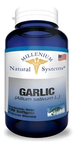 GARLIC CAPSULAS X 100 SOFT GELS