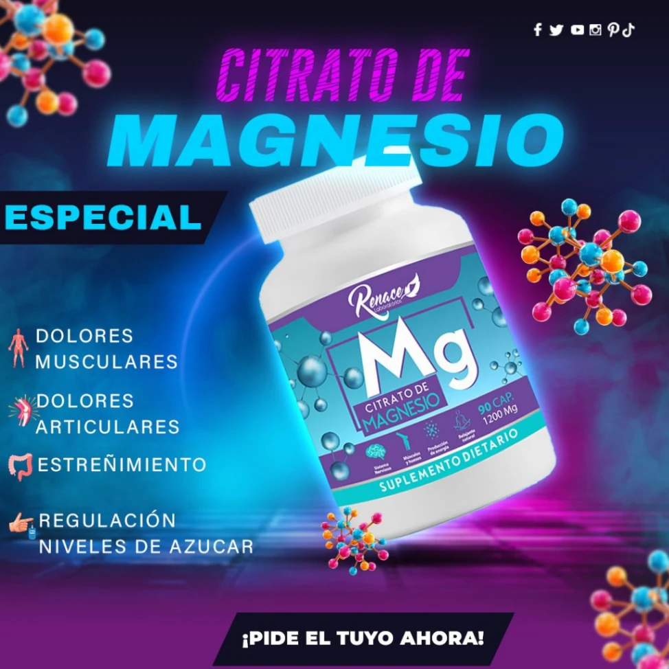 CITRATO DE MAGNESIO