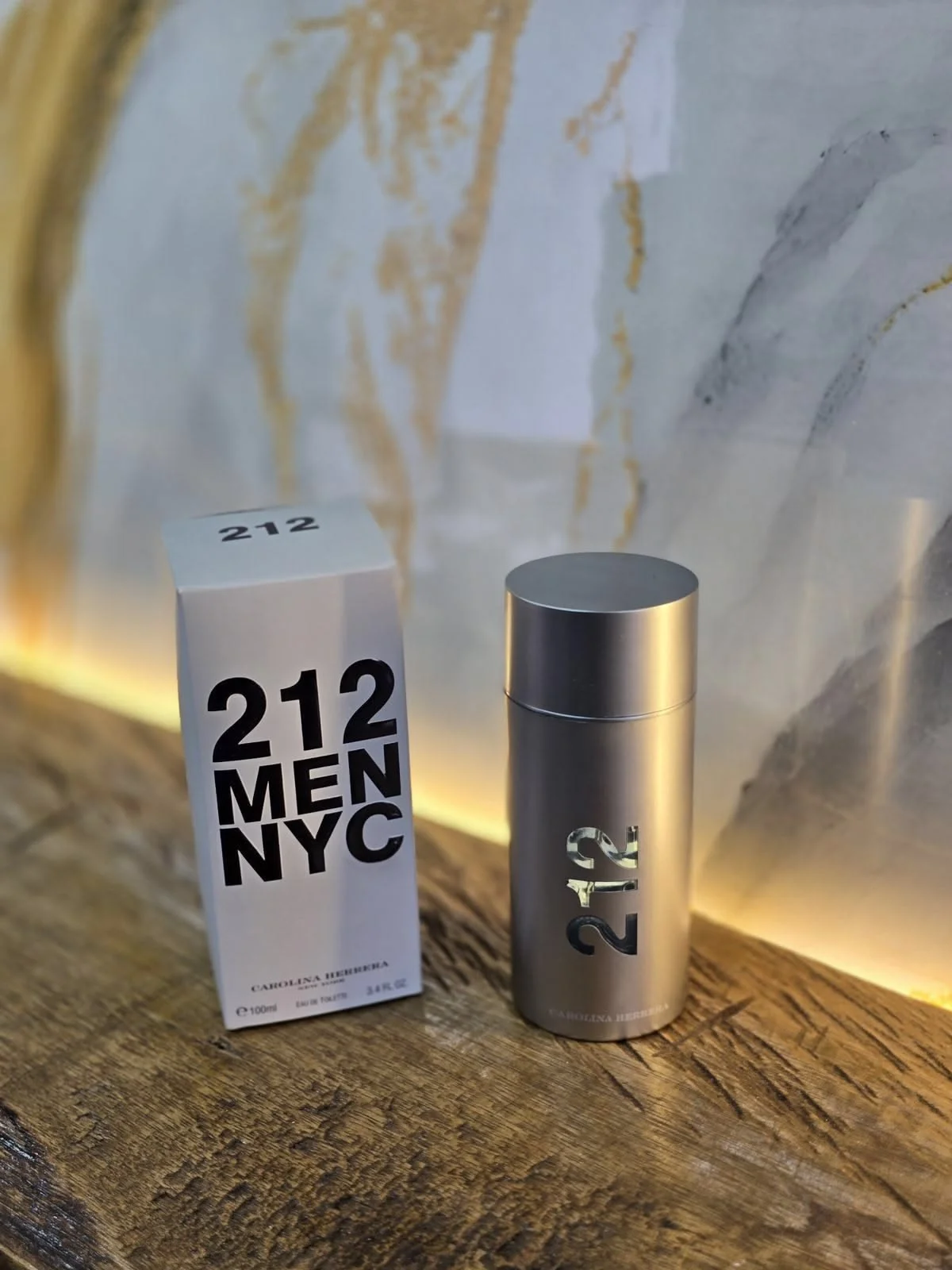 Carolina Herrera 212 Nyc Tradicional - Metalica Hombre