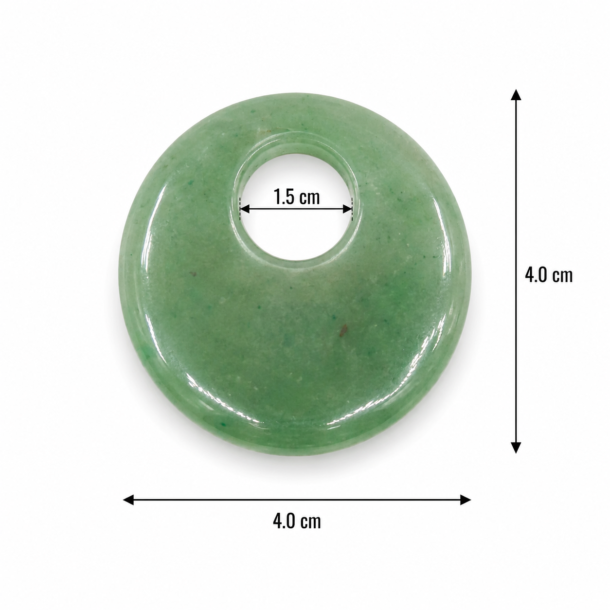 Colgante piedra natural P829 QZO-V-40MM - P830 QZO ROSA-40MM - P831 OX-40MM