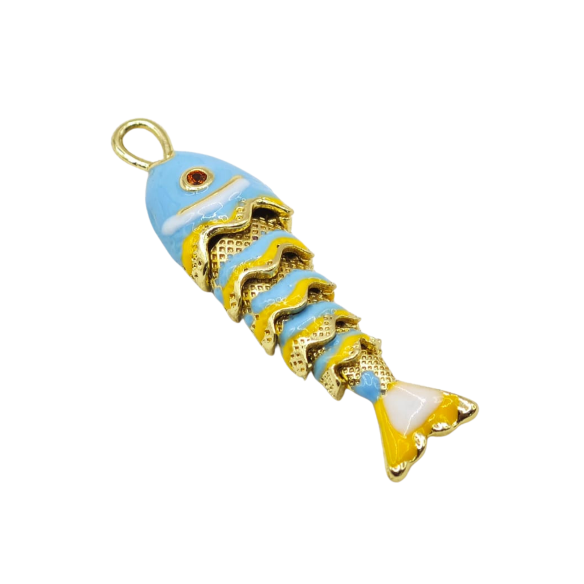 Colgante pez koi CM60 PEZ KOI CEL/CM62 PEZ KOI OLS/CM63 PEZ KOI AZU/CM64 PEZ KOI ROJO