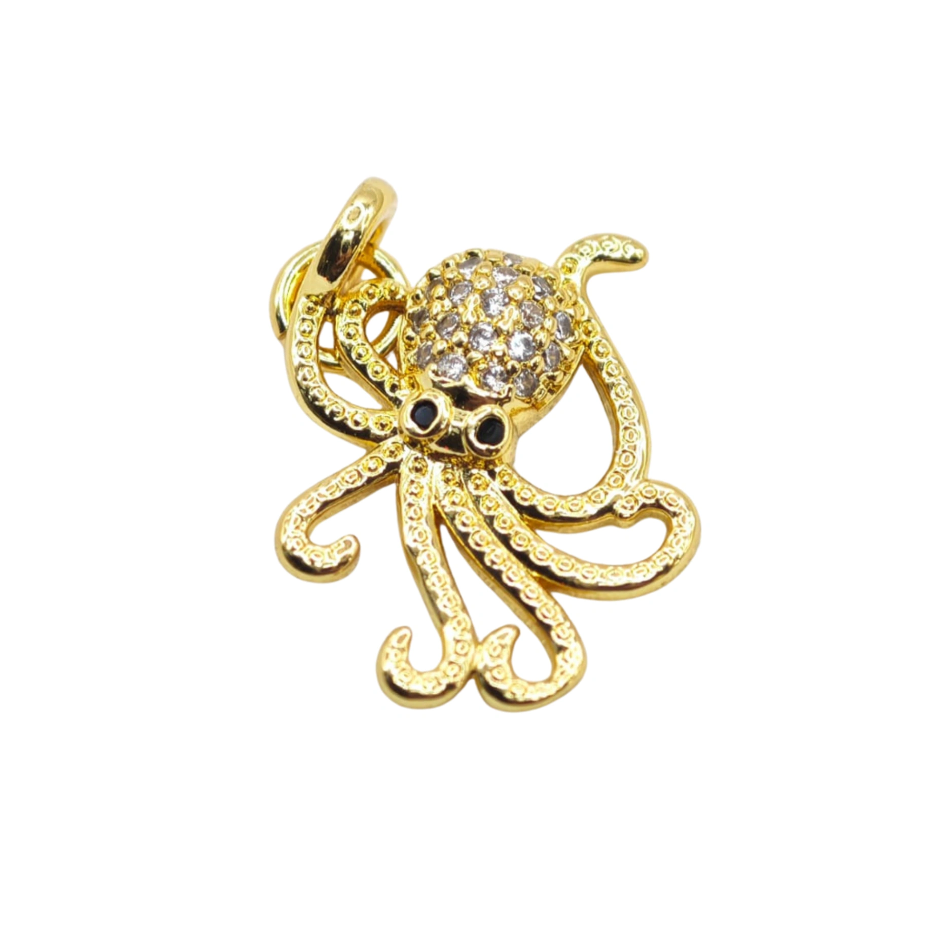 Colgante pulpo con circones CM70 PULPO OLS