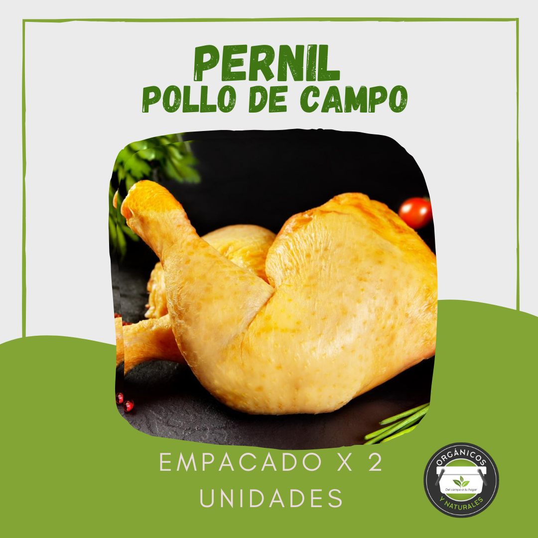 Pernil de Pollo de Campo (Presentación 2 Unidades)