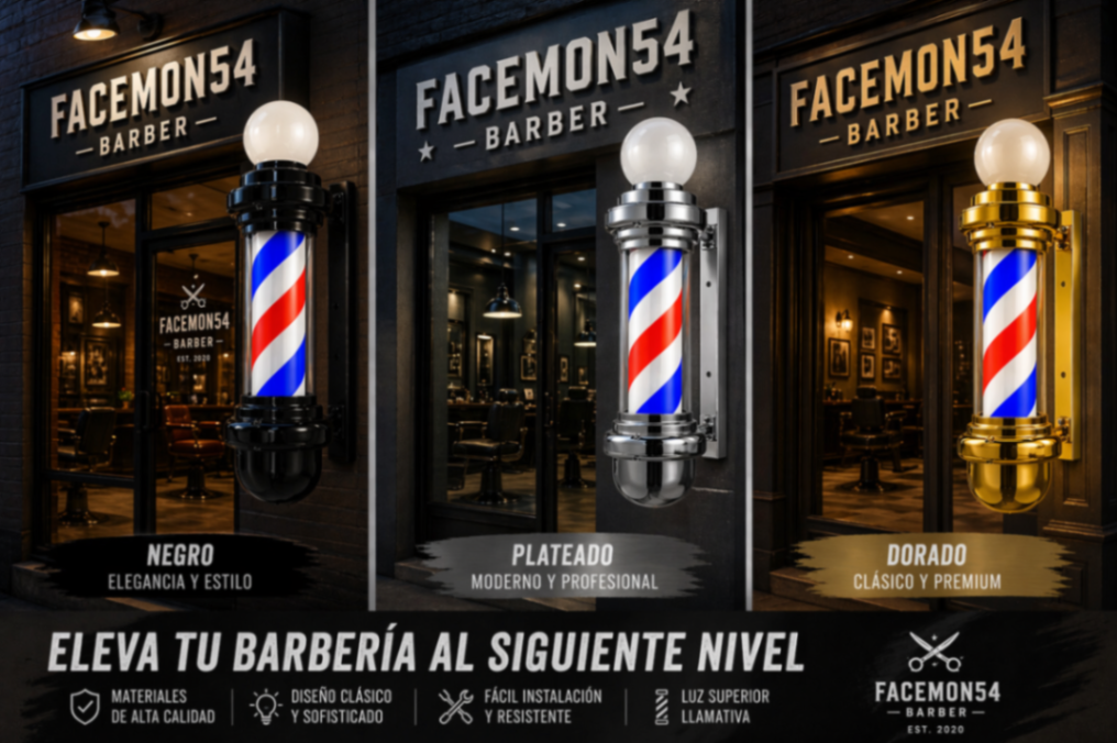 BARBERPOLE MEDIANO 75CM