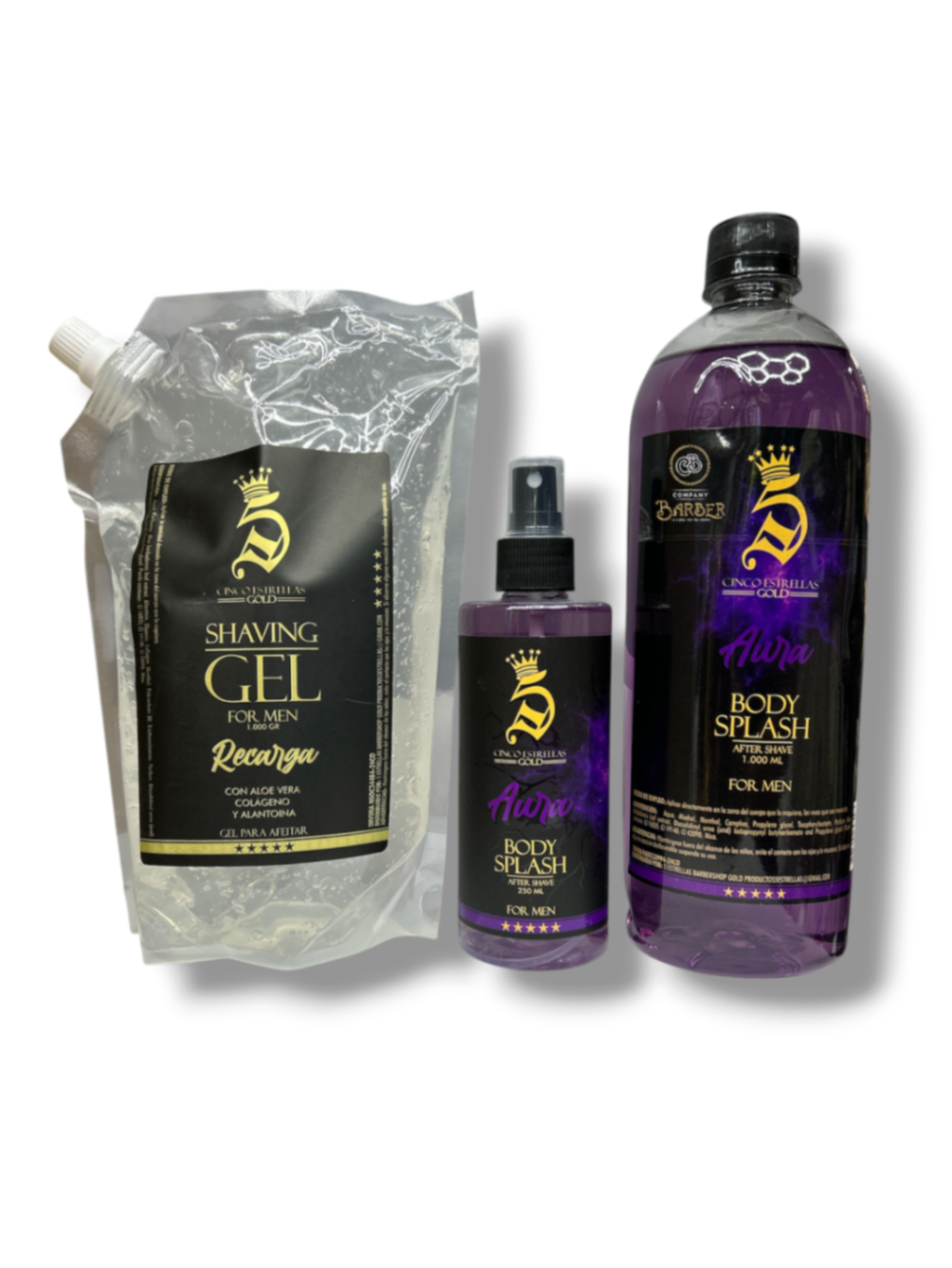 COMBO SHAVING GEL Y LOCIÓN X 1000