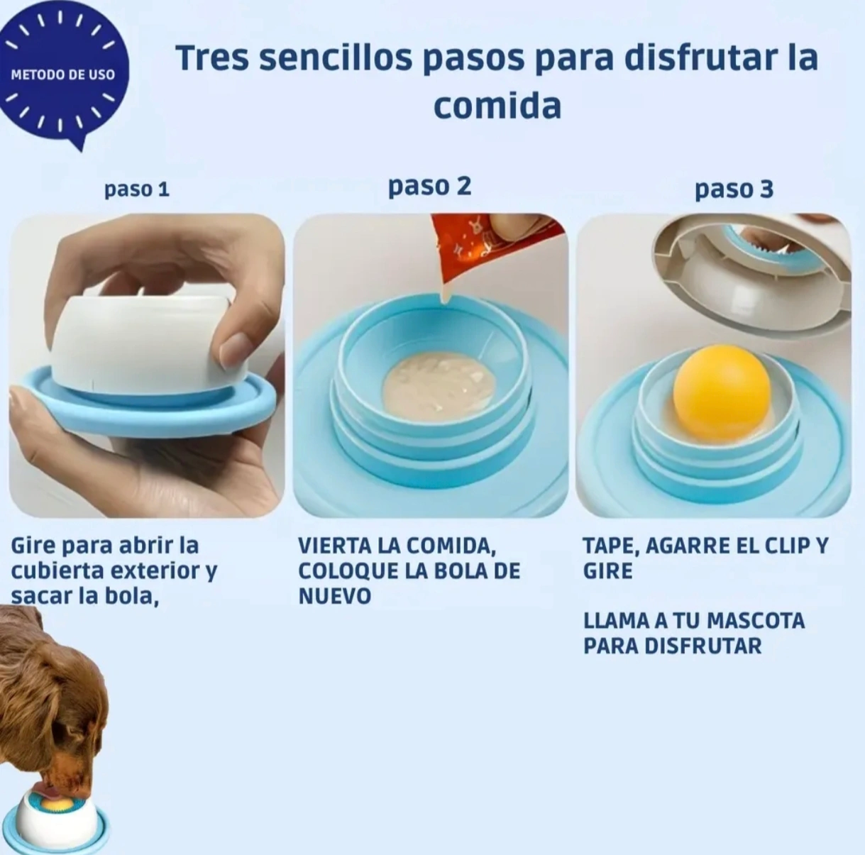 Juguete para lamer antiestres