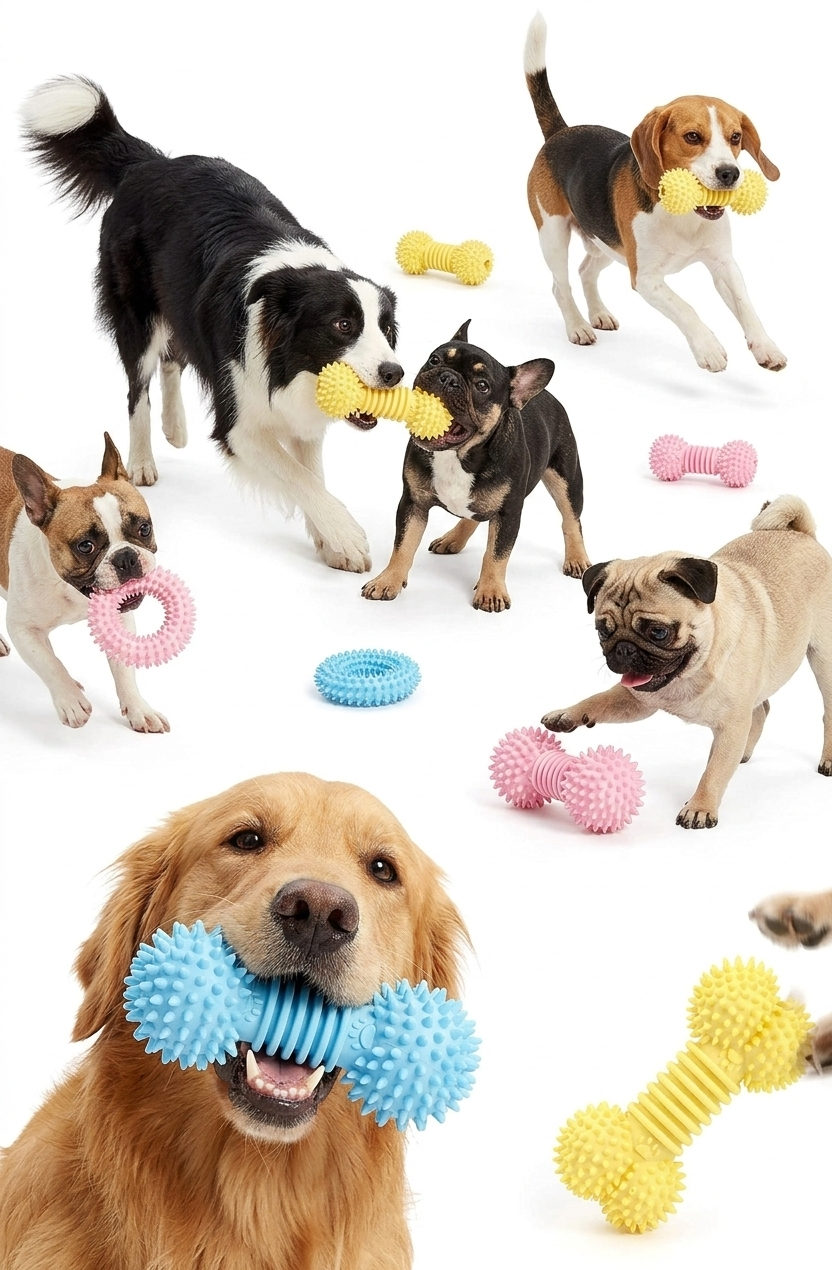 Juguetes para perros en forma de huelo