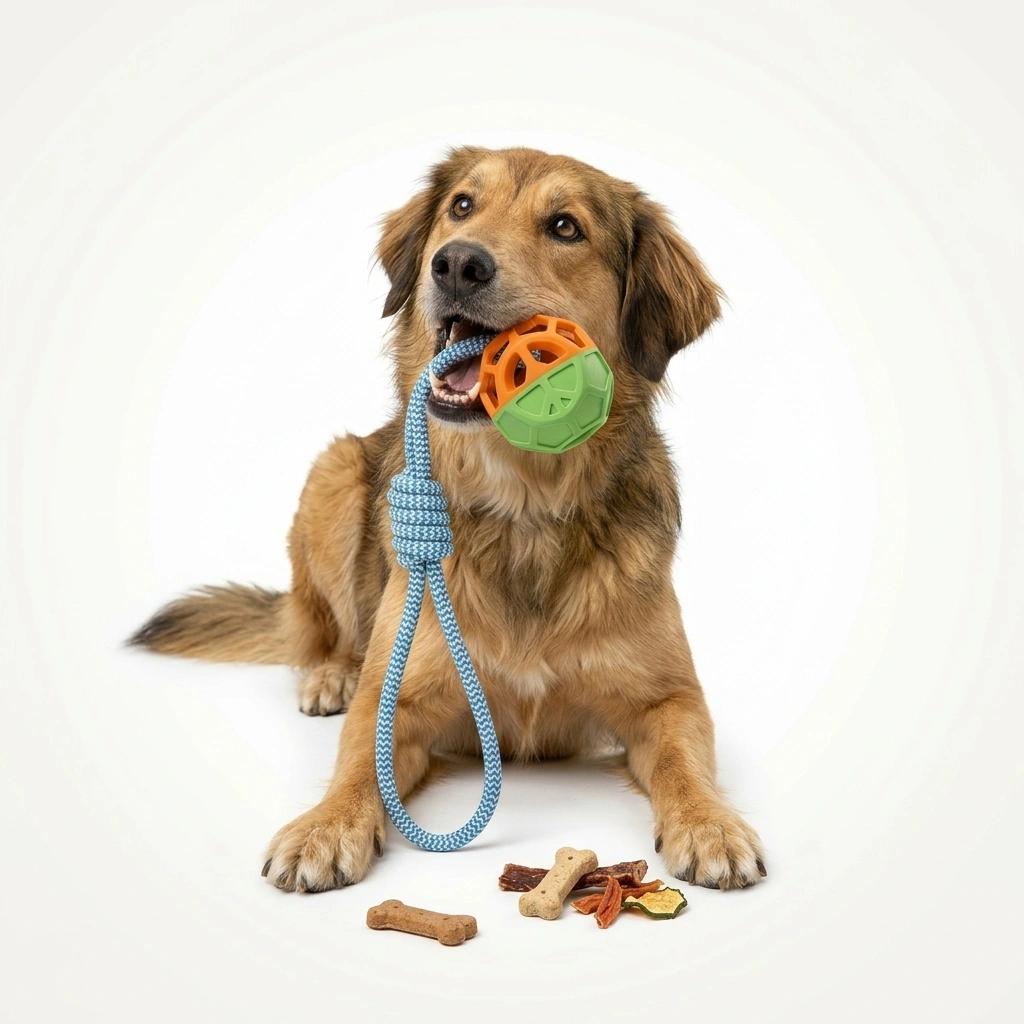 Pelotas de golosinas para perros