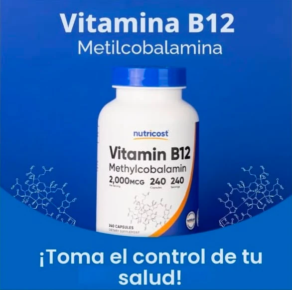 VITAMINA B12 NUTRICOSTT 2000 mcg