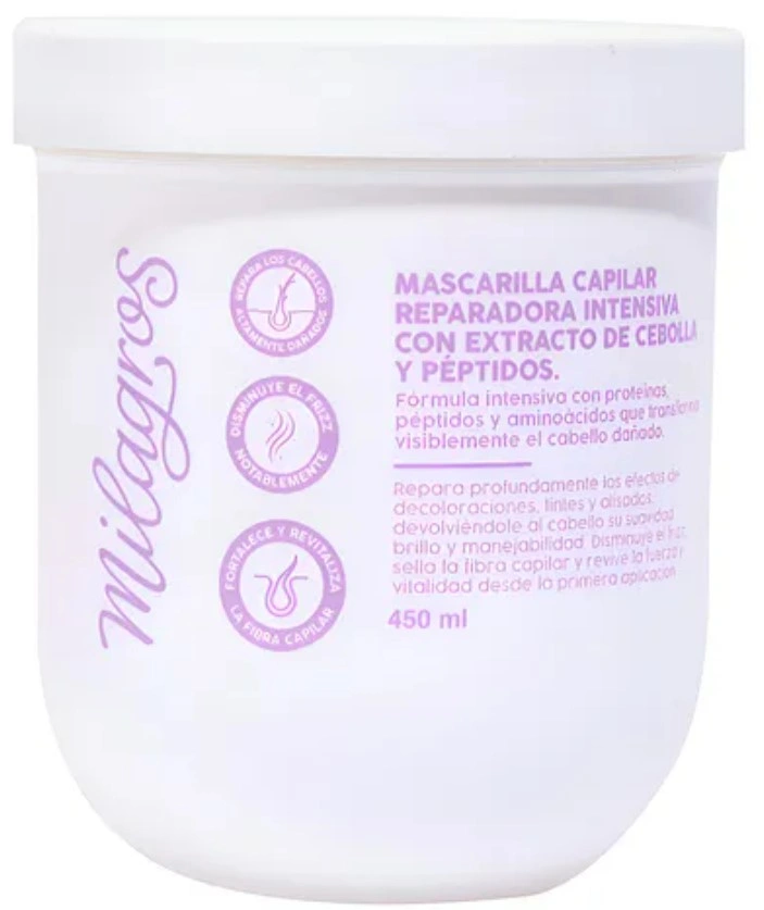 Mascarilla Cebolla Milagros