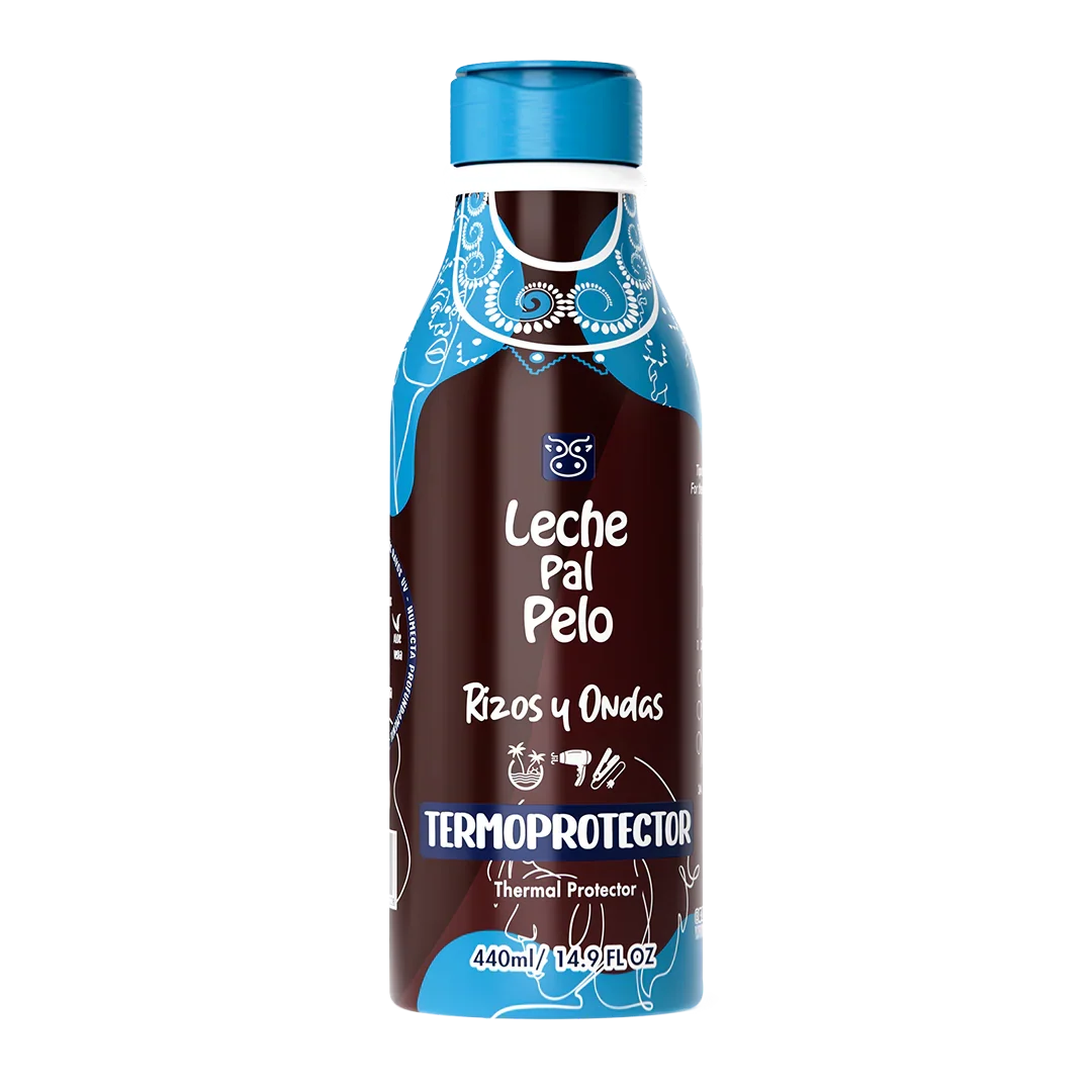 TERMOPROTECTOR RIZOS Y ONDAS 440ML LECHE PAL PELO