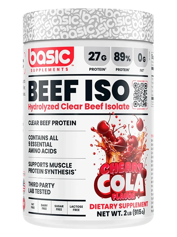 BEEF ISOLATE MARCA BASIC SABOR CHERRY