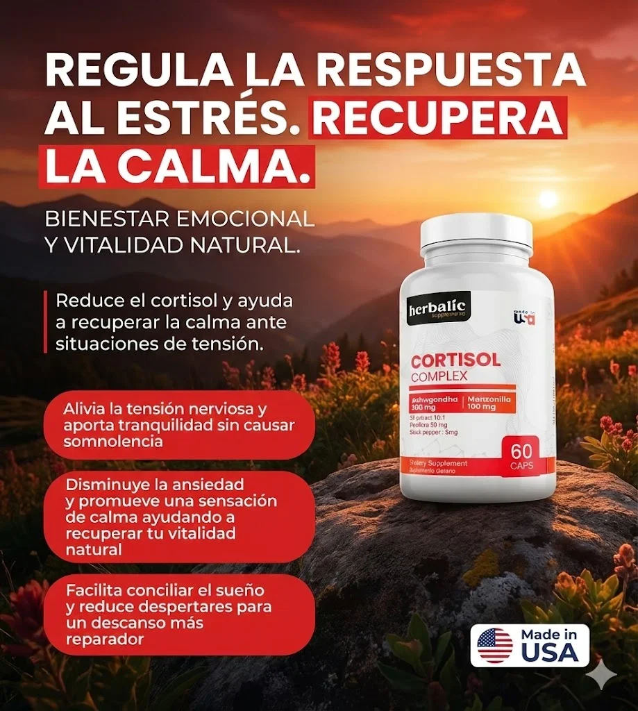 CORTISOL COMPLEX 60 CAPSULAS