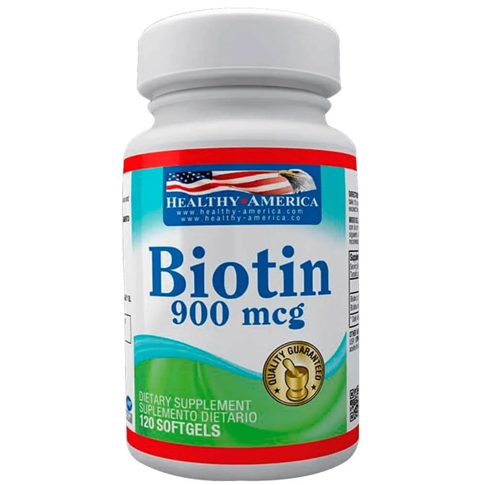 BIOTIN HEALTHY AMERICA 120 SOFGELS