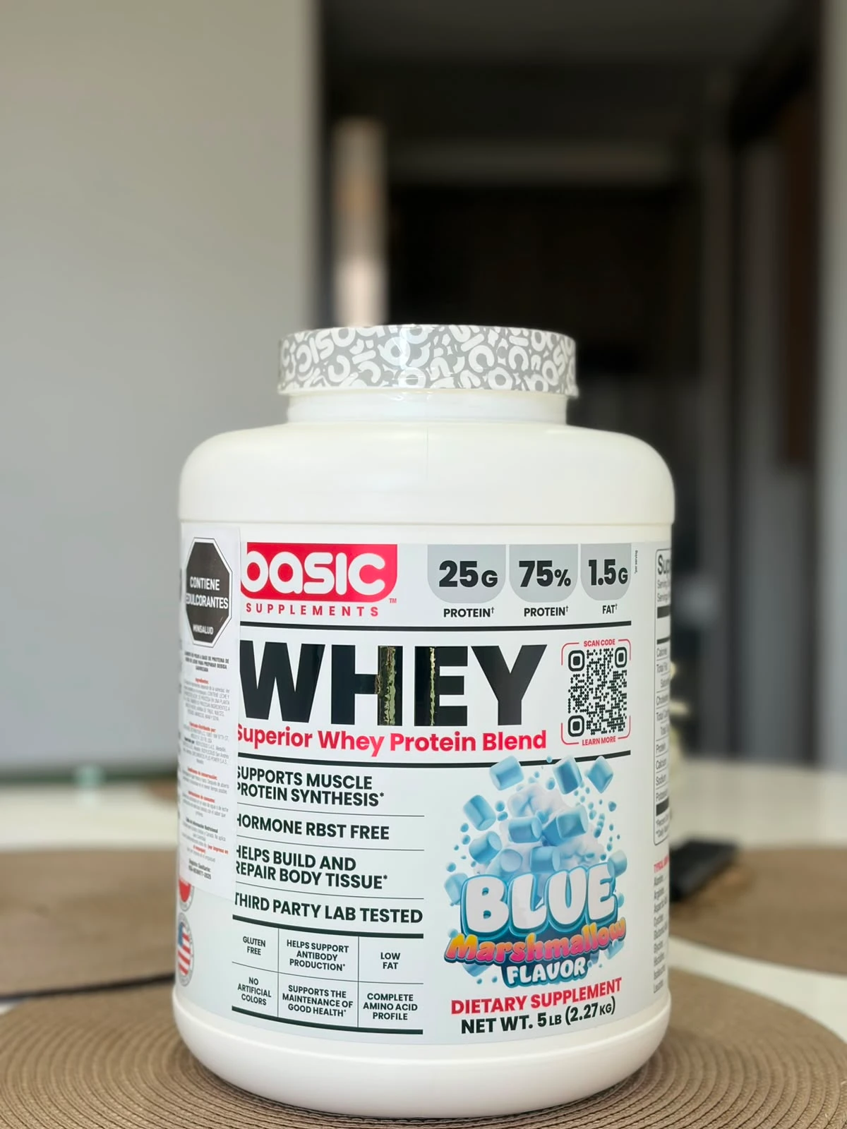WHEY BASIC 5 LBS AMERICANA