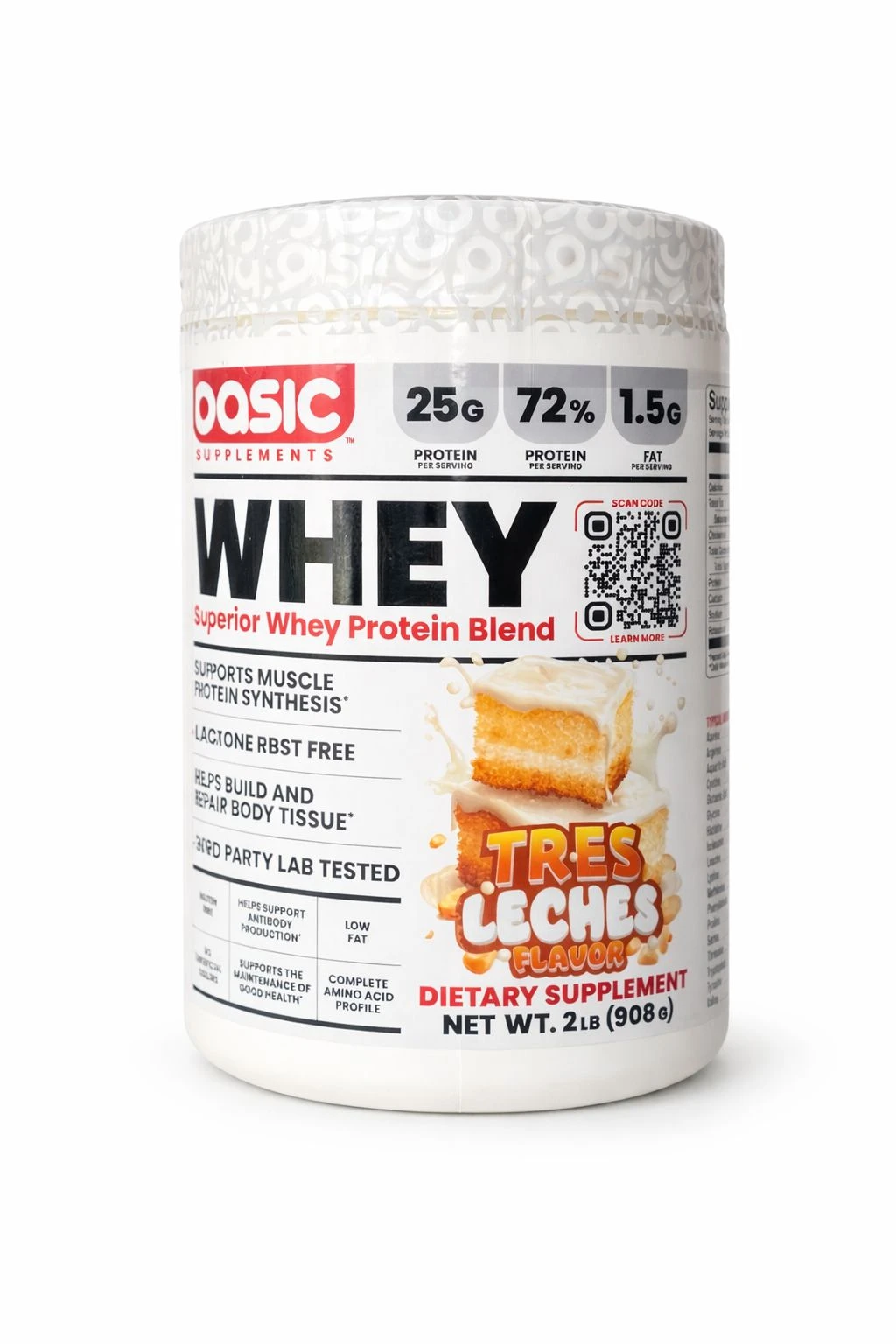 BASIC WHEY 2 LBS SABOR 3 LECHES