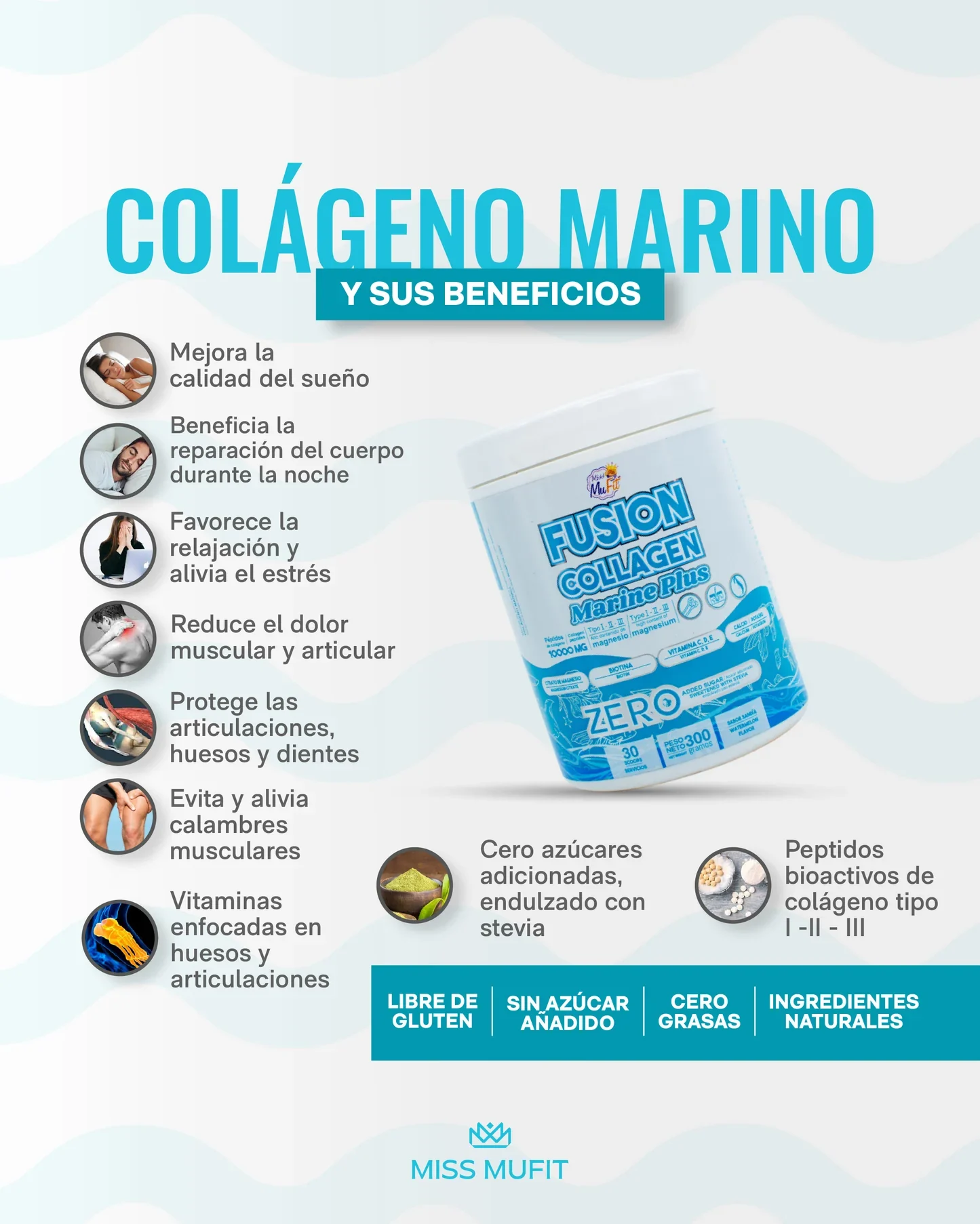 COLAGENO MARINO MISS MU FIT (EL MEJOR )