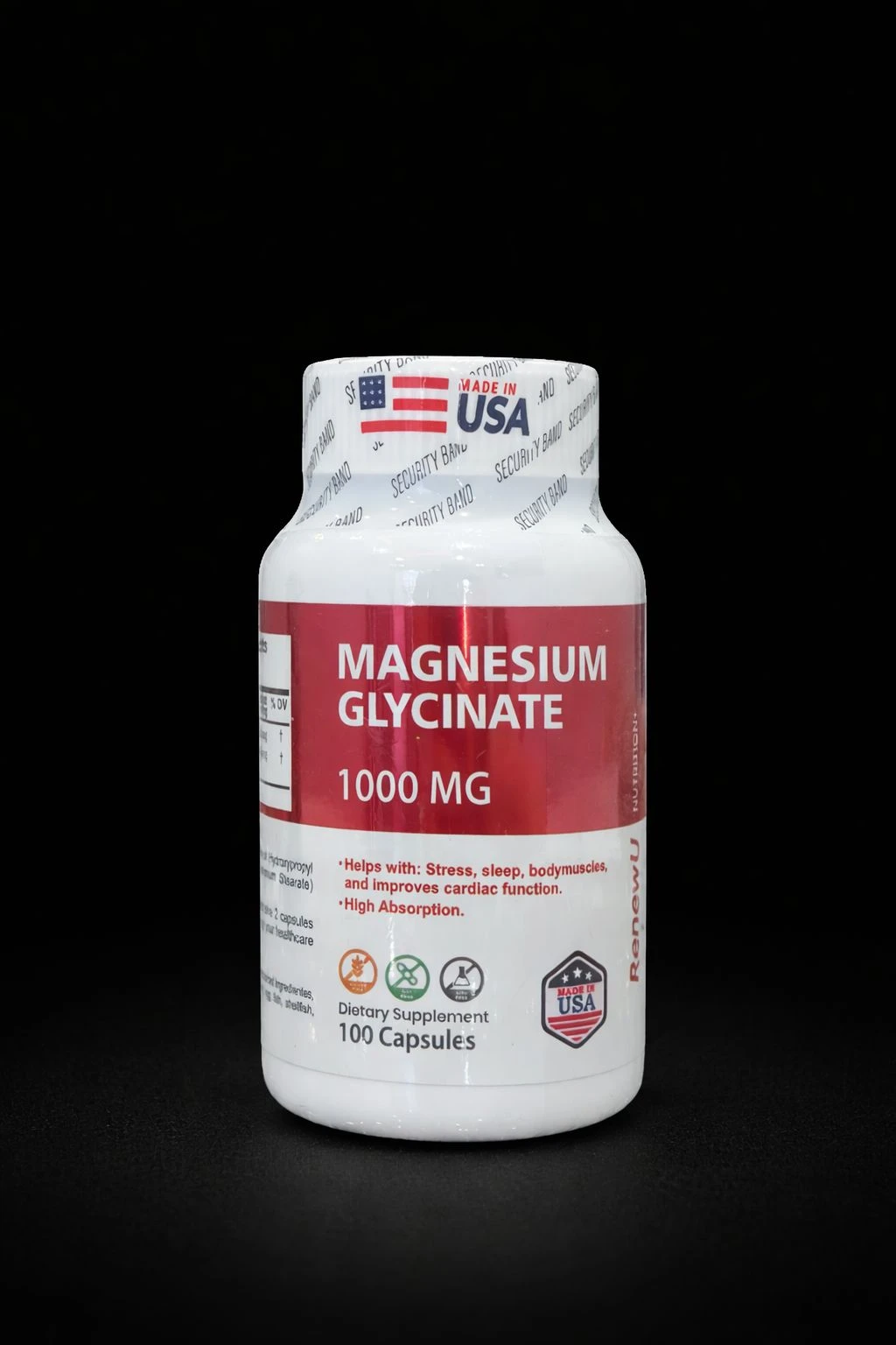 GLYCINATO DE MAGNESIO 1.000MG RENEWU