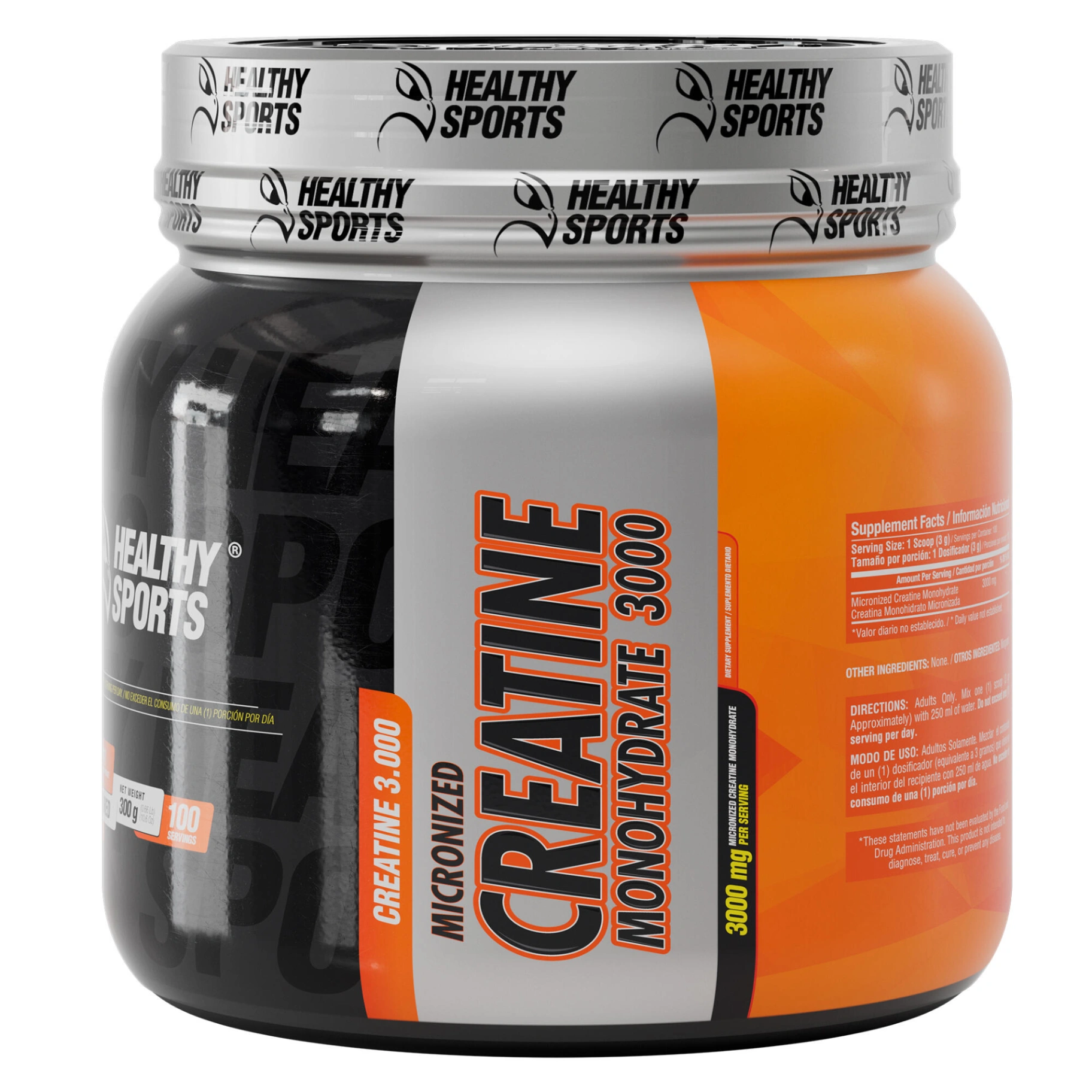 CREATINA HEALTHY SPORT 100 SERVICIOS