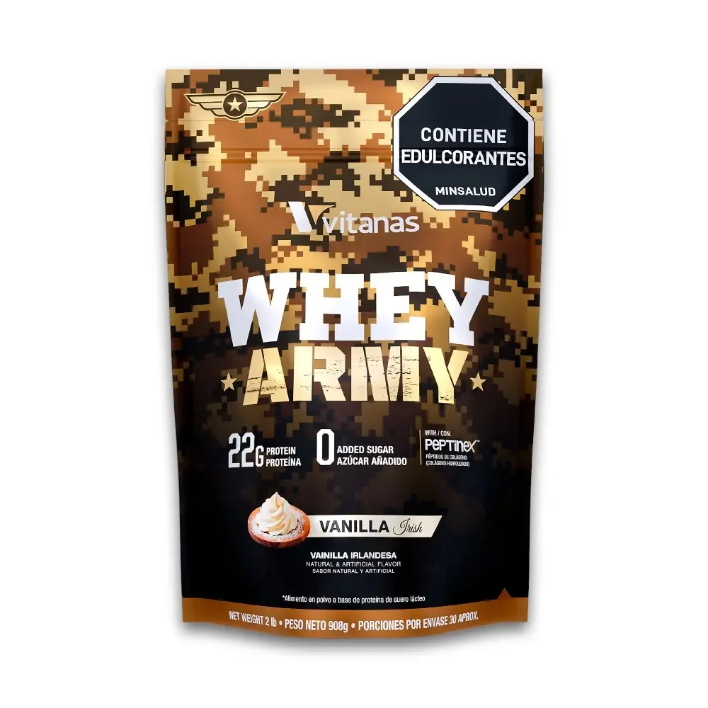 WHEY ARMY 2 LBS VAINILLA