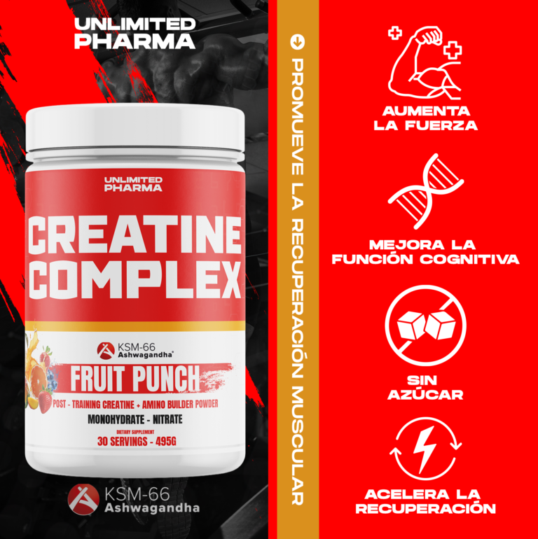 CREATINA COMPLEX UNLIMITED PHARMA