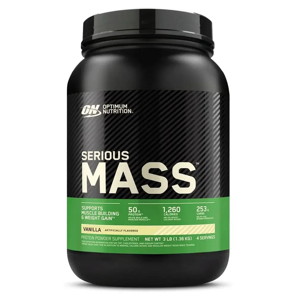 💪 Serious Mass – Optimum Nutrition 3 Lbs