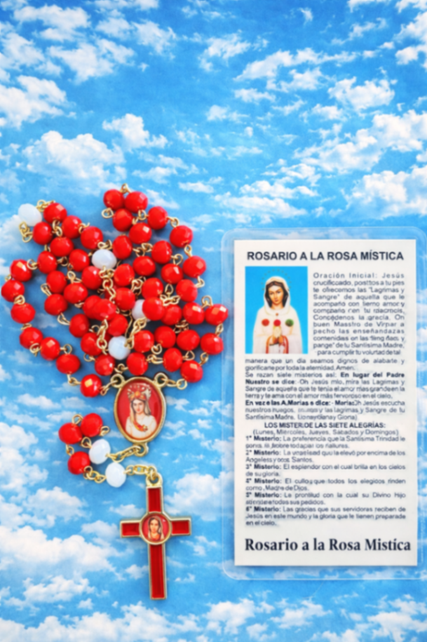 Rosario Murano Rosa Mística + Estampa