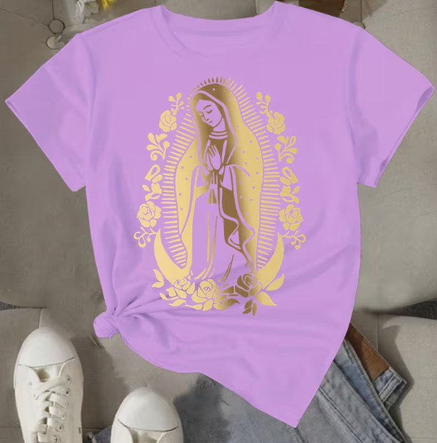 CAMISETA MORADA TALLA L