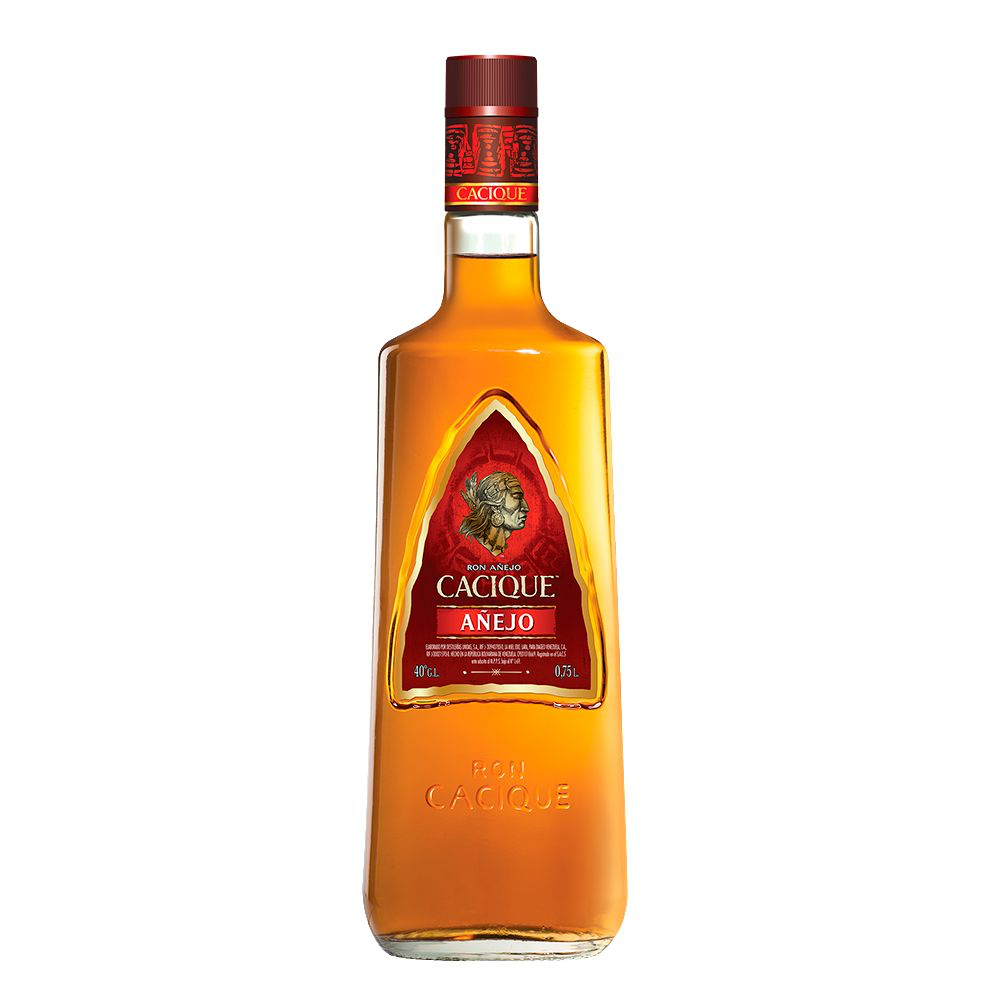 Ron cacique añejo 750 ML
