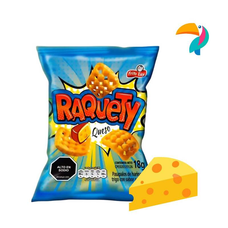Raquety queso 18gr