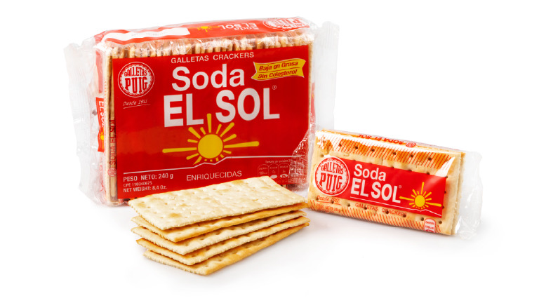 Galleta soda el sol