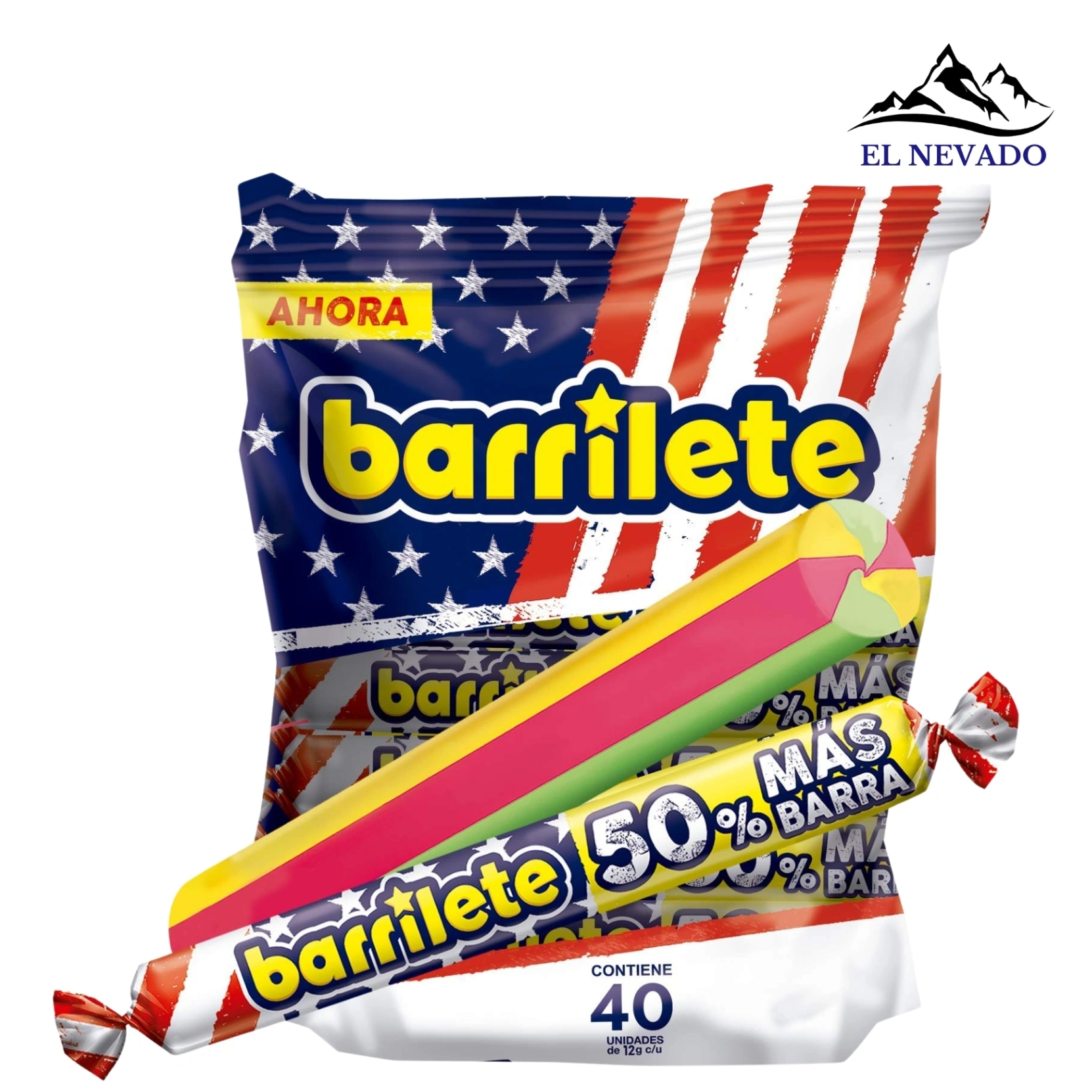 Barrilete Barra Masticable  12017