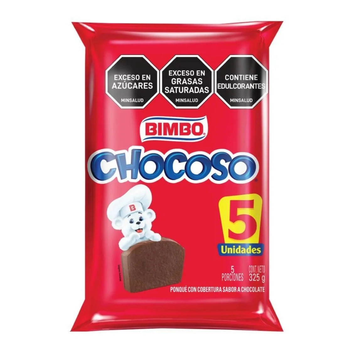 Chocoso Bimbo Tradicional Bolsa X5  24001