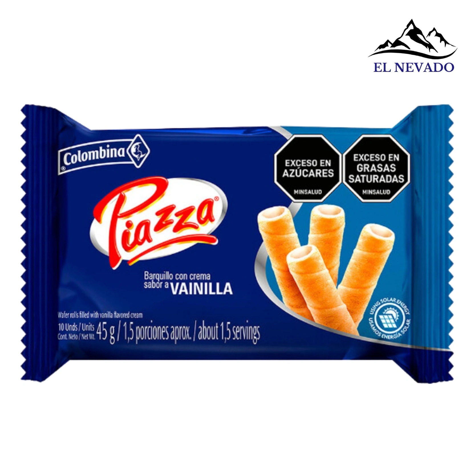 Barquillo Piazza Vainilla  1008