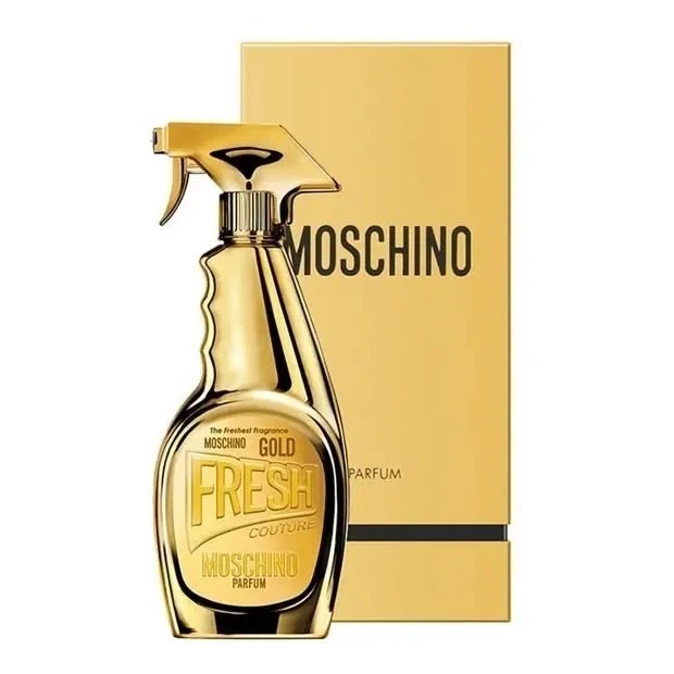 Gold Fresh Couture Moschino