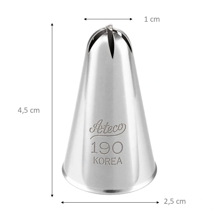 Boquilla Flor de Gota Ateco #190
