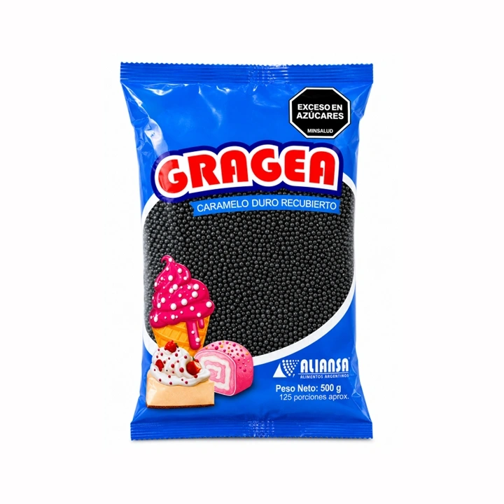 Gragea Angelita #2 Negra x 500 g