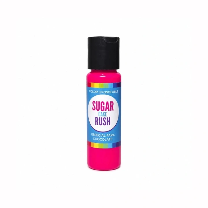 Colorante Liposoluble Sugar Rush Fucsia Neón x 30 g