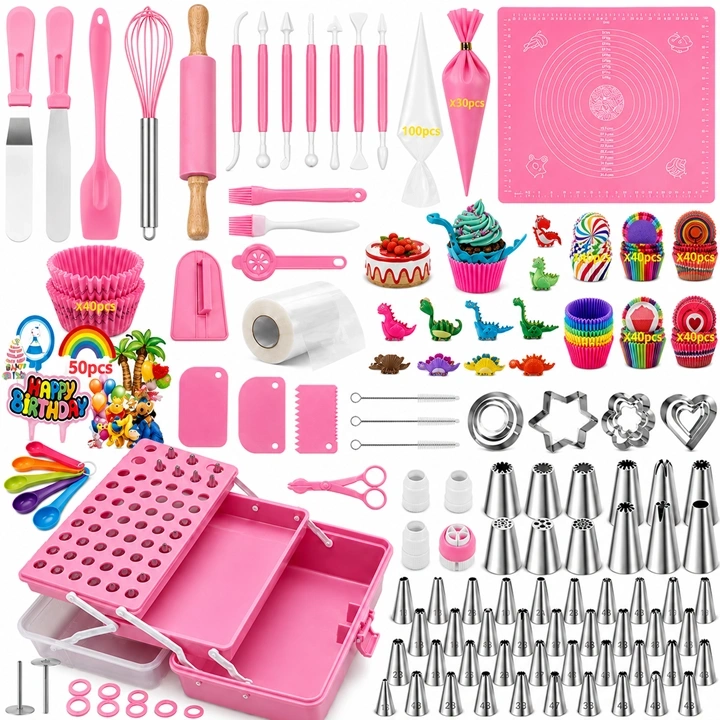 Set #488 Rosado de Repostería Ref. SCR-270