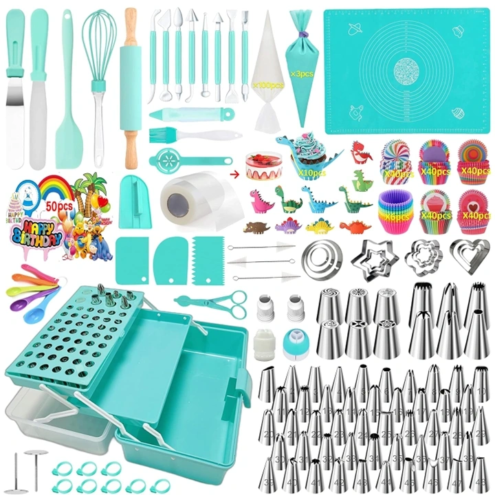 Set #488 Verde Agua de Repostería Ref. SCR-268