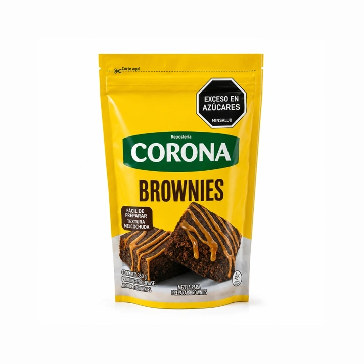 Premezcla para Brownies Corona x 350 g