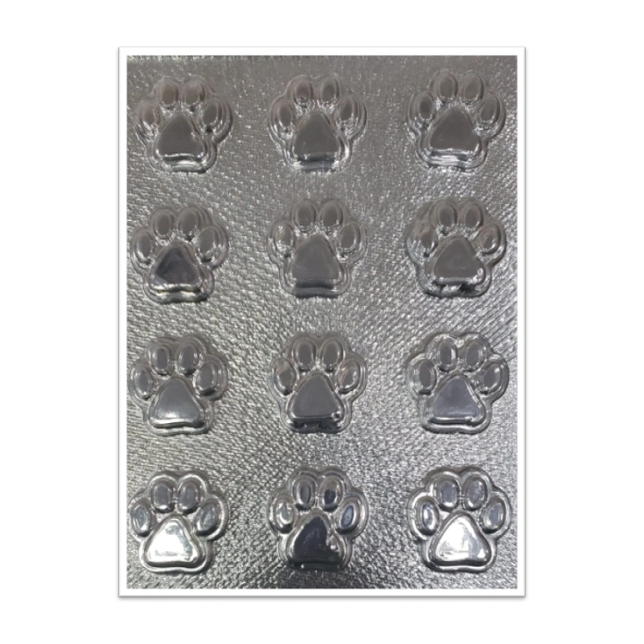 Molde de acetato Huella de perro x12cav