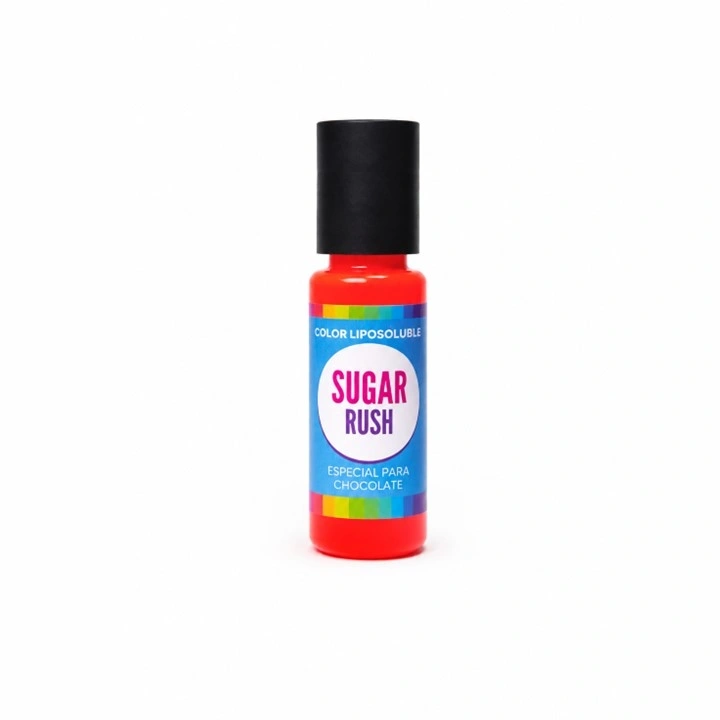 Colorante Liposoluble Sugar Rush Coral Neón x 30 g