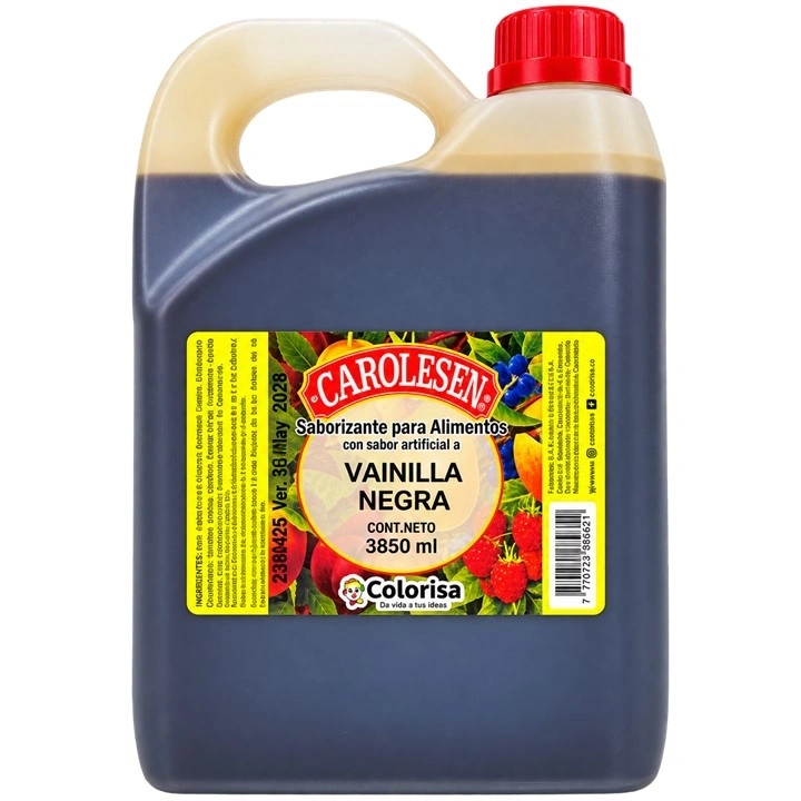Esencia Carolesen Vainilla Negra x 3850 ml