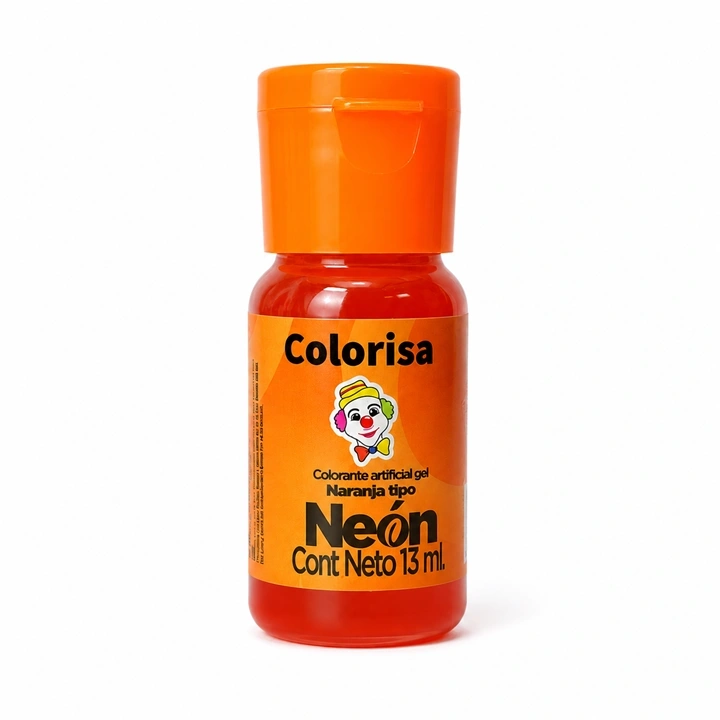 Colorante en Gel Colorisa Naranja Neón x 13 ml