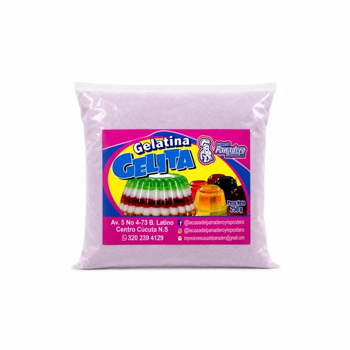 Gelatina Sabor a Mora x 250 g