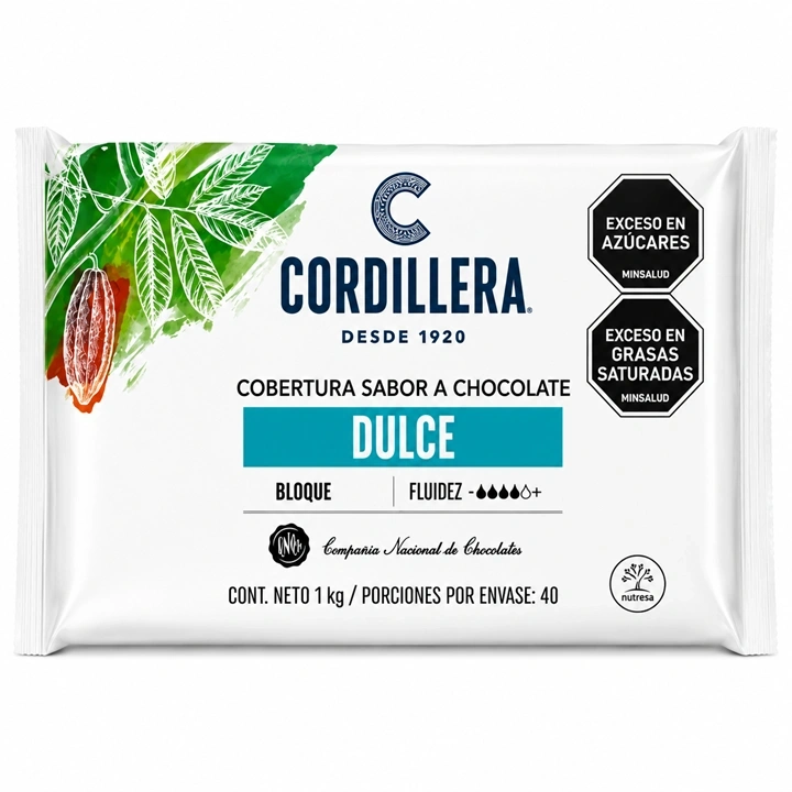 Cobertura de Chocolate Cordillera Dulce x 1 kg