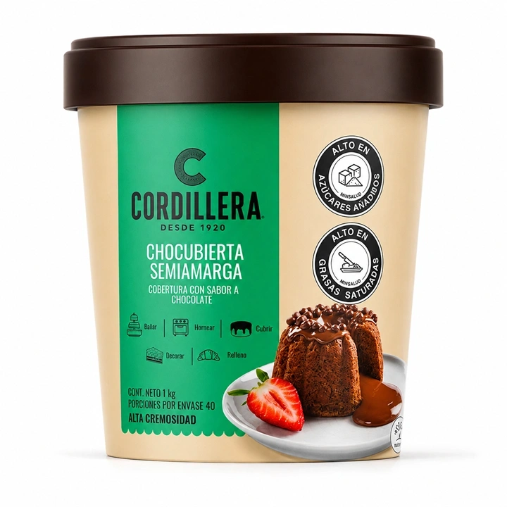 Chocubierta Cordillera Semiamarga x 1 kg