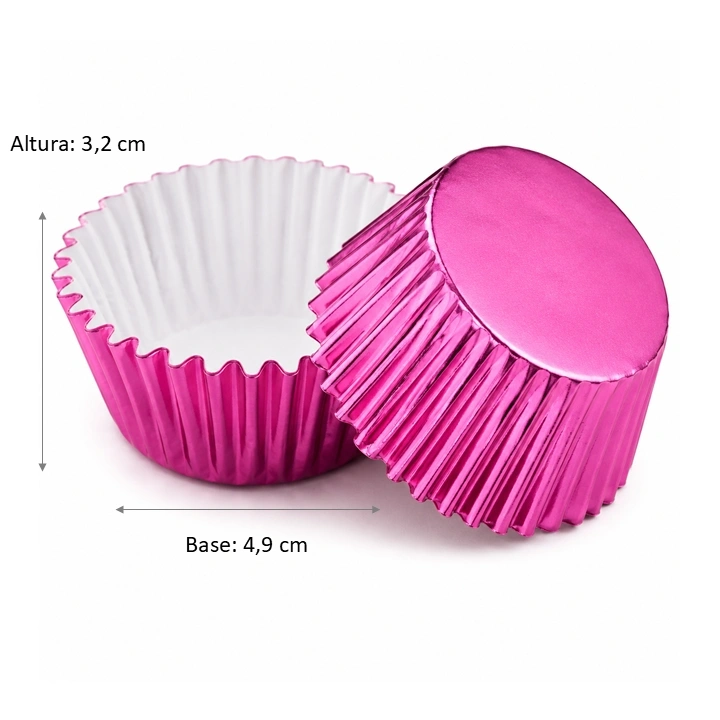 Capacillo Metalizado Fucsia #5 x 20 und