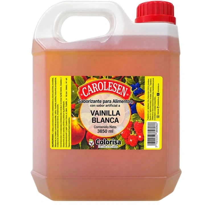 Esencia Carolesen Vainilla Blanca x 3850 ml